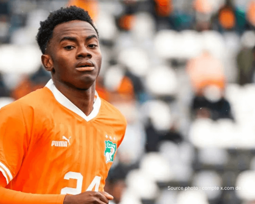 Simon Adingra ailier Côte d'Ivoire 24 ans AS Monaco prêt Sunderland Ligue 1 Stade Louis II