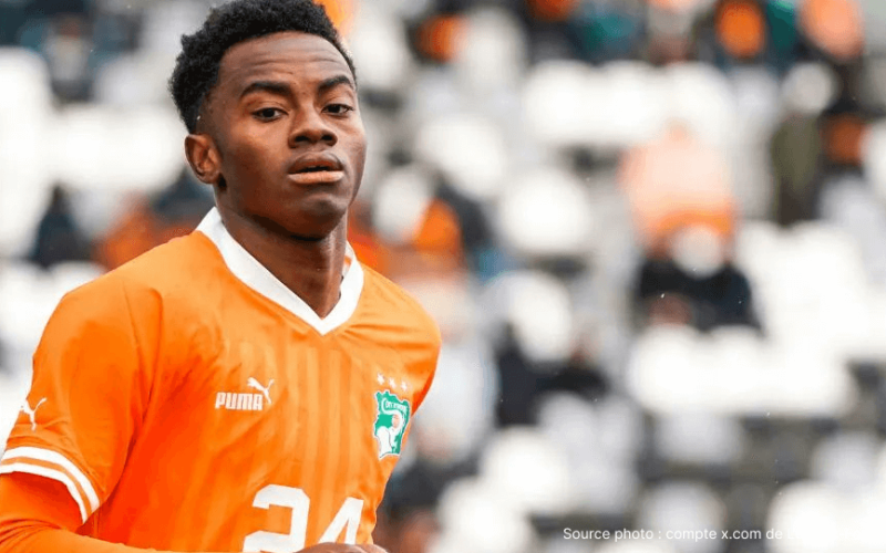 Simon Adingra ailier Côte d'Ivoire 24 ans AS Monaco prêt Sunderland Ligue 1 Stade Louis II