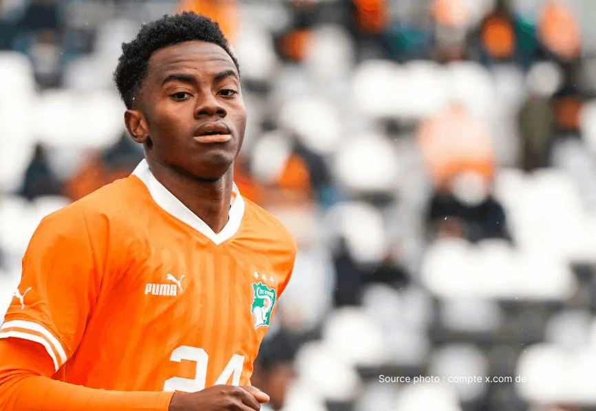 Simon Adingra ailier Côte d'Ivoire 24 ans AS Monaco prêt Sunderland Ligue 1 Stade Louis II