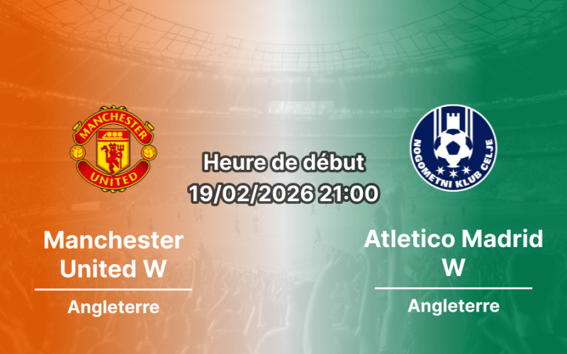 Pronostic Manchester United Women - Atletico Madrid Women: avantage colossal pour les Red Devils