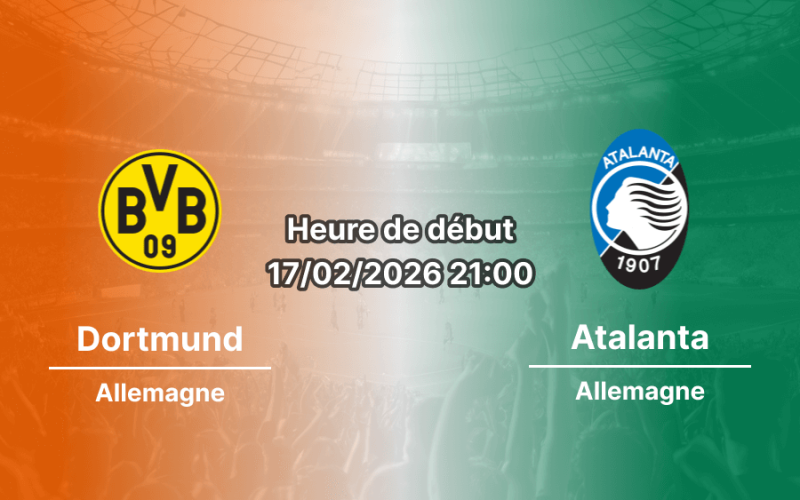 Pronostic Dortmund - Atalanta: choc de titans en C1