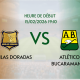 Pronostic Águilas Doradas - Atlético Bucaramanga: duel de mal classés
