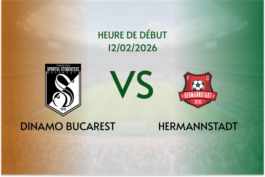 Pronostic Dinamo Bucarest - Hermannstadt: les Dogs pour confirmer leur domination