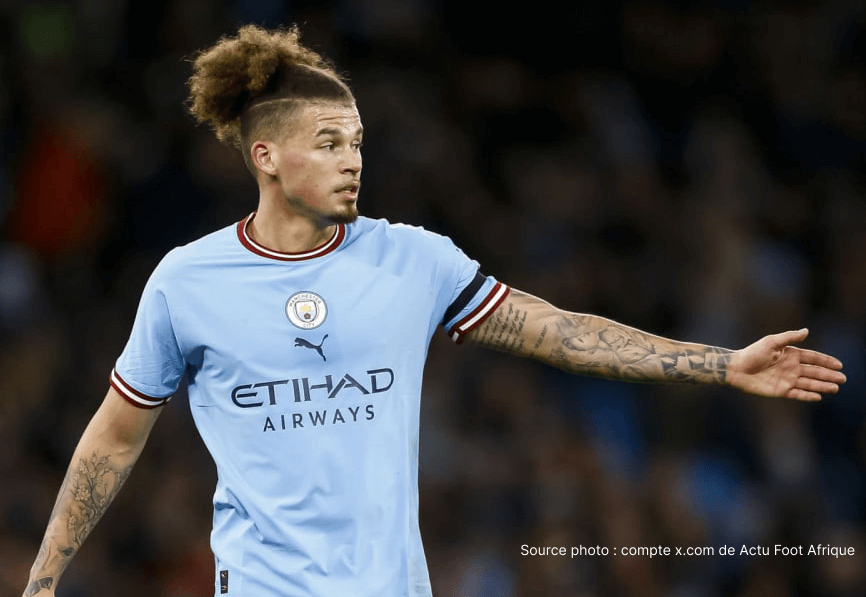 Kalvin Phillips milieu Angleterre 29 ans Manchester City Etihad Stadium Pep Guardiola banc Leeds United