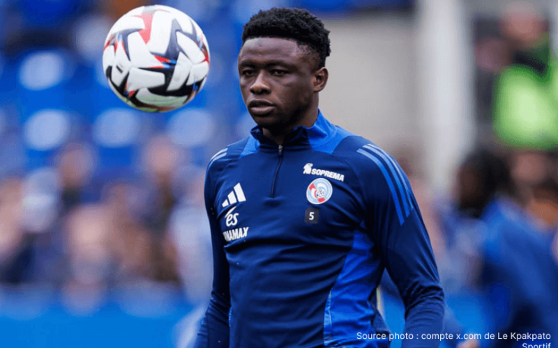 Abakar Sylla défenseur central Côte d'Ivoire 23 ans FC Nantes prêt Strasbourg Ligue 1 Beaujoire