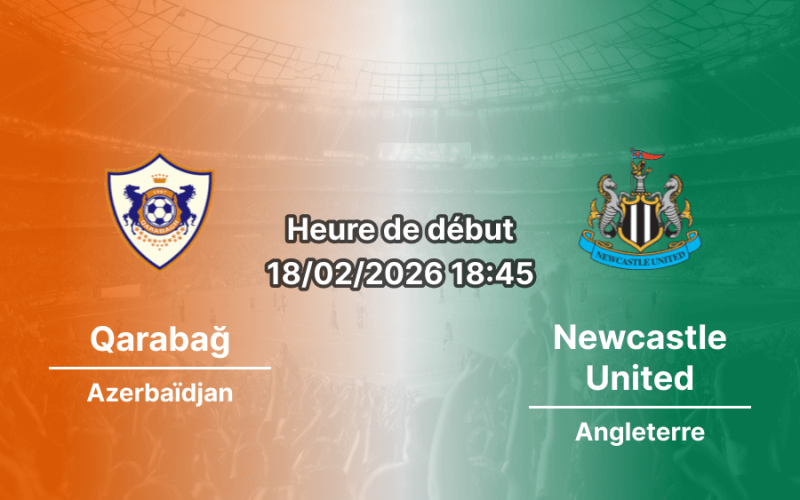 Pronostic Qarabağ - Newcastle United: avantage aux Magpies dans un premier round fermé