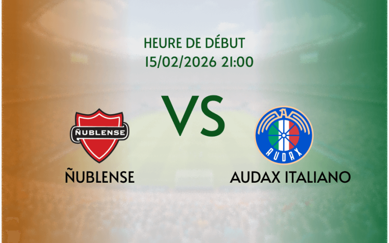 Pronostic Ñublense - Audax Italiano: les Tanos pour continuer leur série