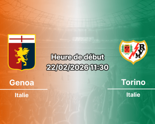 Pronostic Genoa – Torino | Serie A, J26 (22/02/2026) : Un duel de naufragés au Ferraris — qui sortira la tête de l'eau ?