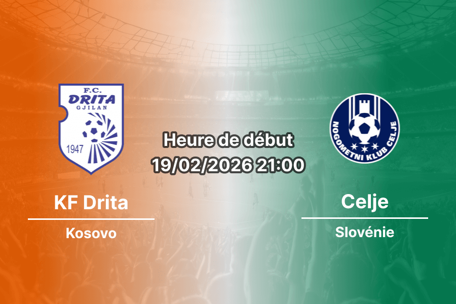 Pronostic KF Drita - NK Celje: duel équilibré en Conference League