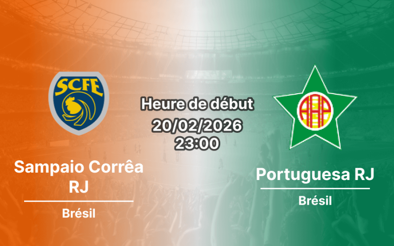 Pronostic Sampaio Corrêa RJ - Portuguesa RJ: duel crucial en phase de relégation