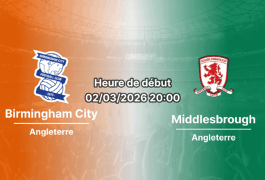 Pronostic Birmingham City – Middlesbrough