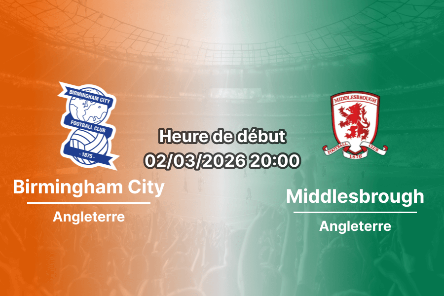 Pronostic Birmingham City – Middlesbrough