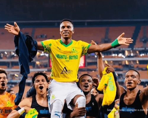 Themba Zwane milieu Mamelodi Sundowns Premier Soccer League Afrique