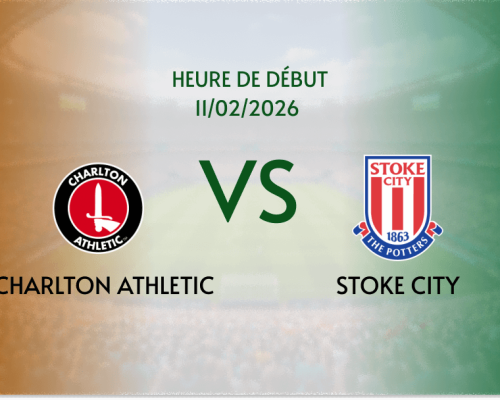 Pronostic Charlton Athletic - Stoke City: les Potters peuvent-ils enchaîner à Valley?
