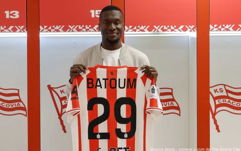 Batoum signe au KS Cracovia : « Je veux écrire mon nom dans l'histoire de ce club »