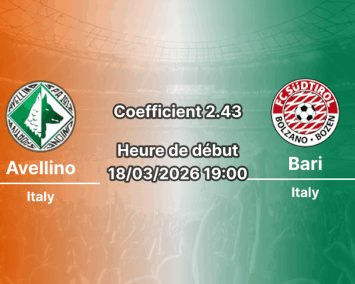 Pronostic Avellino – Südtirol