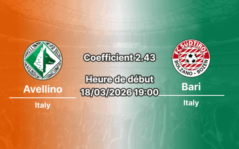 Pronostic Avellino – Südtirol