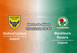 Pronostic Oxford United – Blackburn Rovers