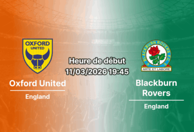 Pronostic Oxford United – Blackburn Rovers