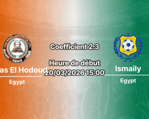 Pronostic Haras El Hodoud – Ismaily