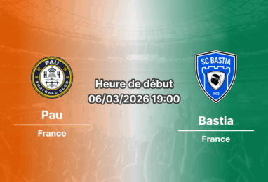 Pronostic Pau – Bastia