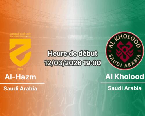 Pronostic Al-Hazm – Al Kholood