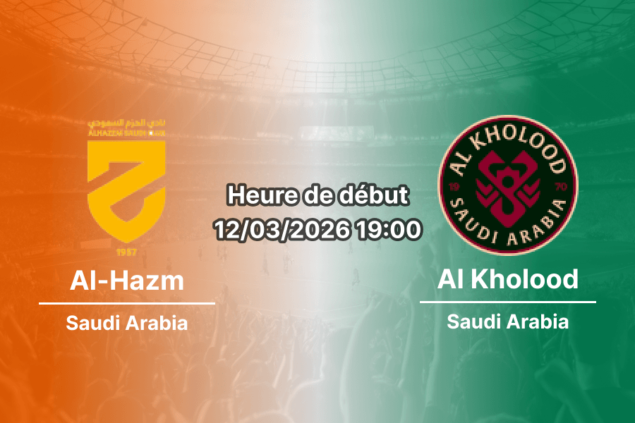 Pronostic Al-Hazm – Al Kholood