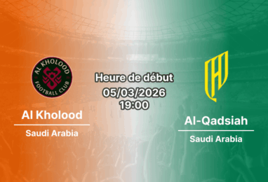 Pronostic Al Kholood – Al-Qadsiah