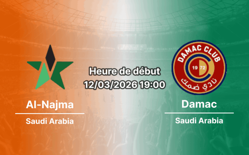 Pronostic Al-Najma – Damac FC