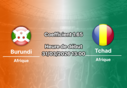 Pronostic Burundi – Tchad