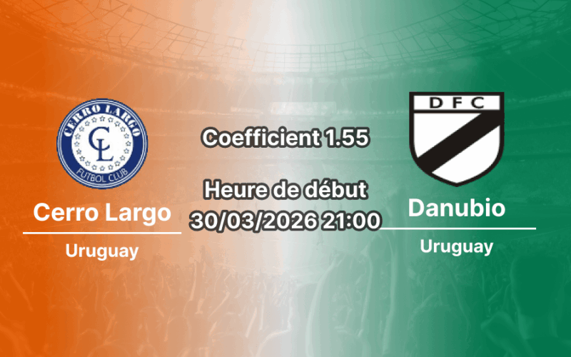 Pronostic Cerro Largo – Danubio