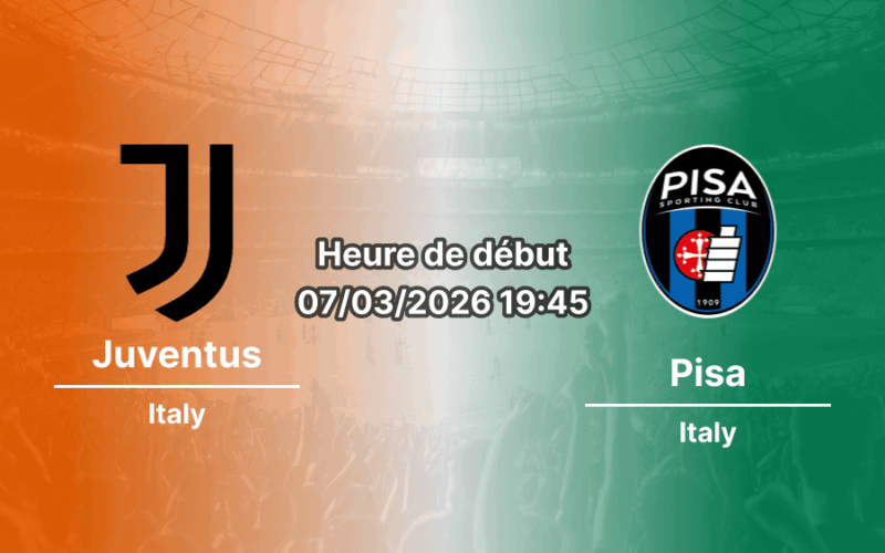 Pronostic Juventus – Pisa