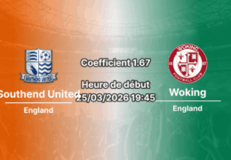 Pronostic Southend United – Wokin