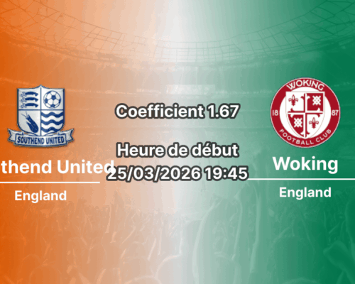 Pronostic Southend United – Wokin