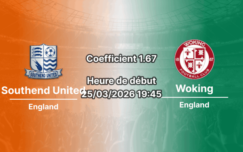 Pronostic Southend United – Wokin