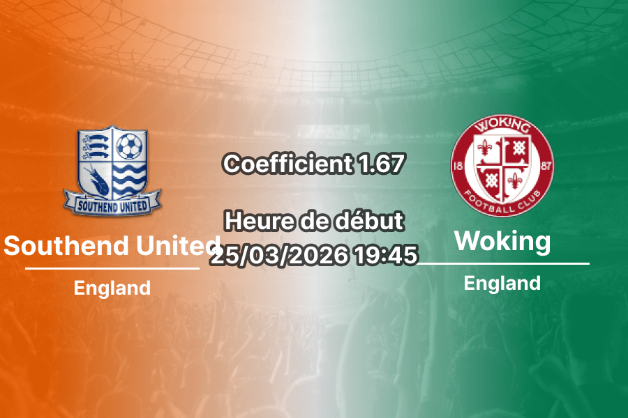 Pronostic Southend United – Wokin