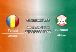 Pronostic Tchad – Burundi
