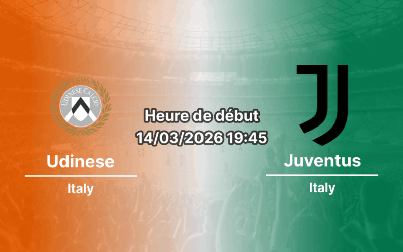 Pronostic Udinese – Juventus