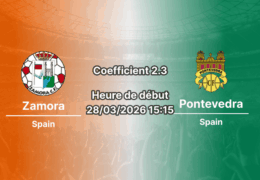 Pronostic Zamora – Pontevedra