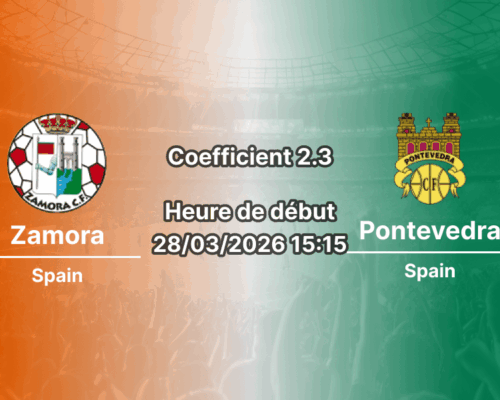 Pronostic Zamora – Pontevedra