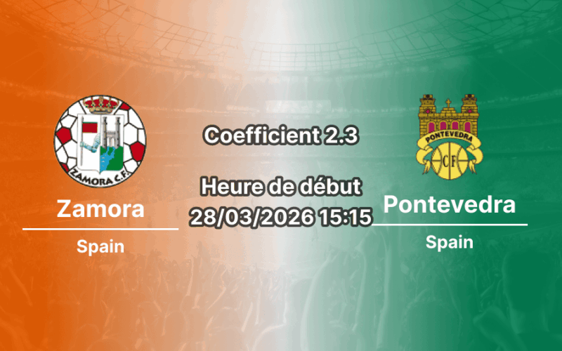 Pronostic Zamora – Pontevedra