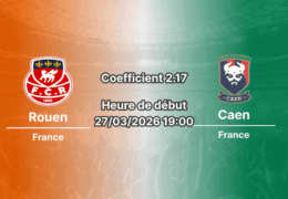 Pronostic Rouen – Caen