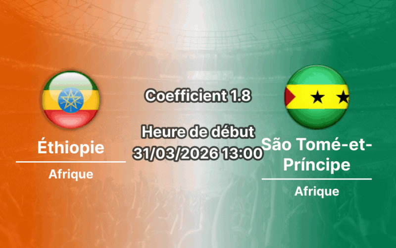 Pronostic Éthiopie – São Tomé-et-Príncipe