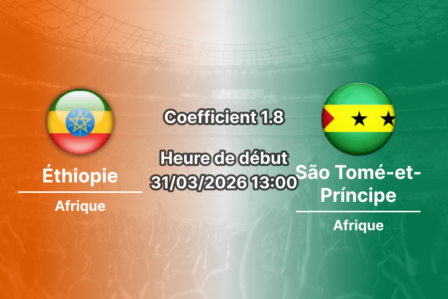 Pronostic Éthiopie – São Tomé-et-Príncipe