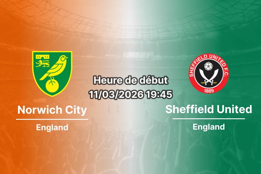 Pronostic Norwich City – Sheffield United