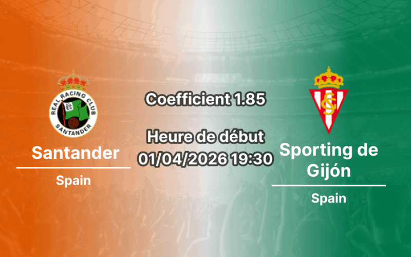 Pronostic Racing de Santander – Sporting de Gijón