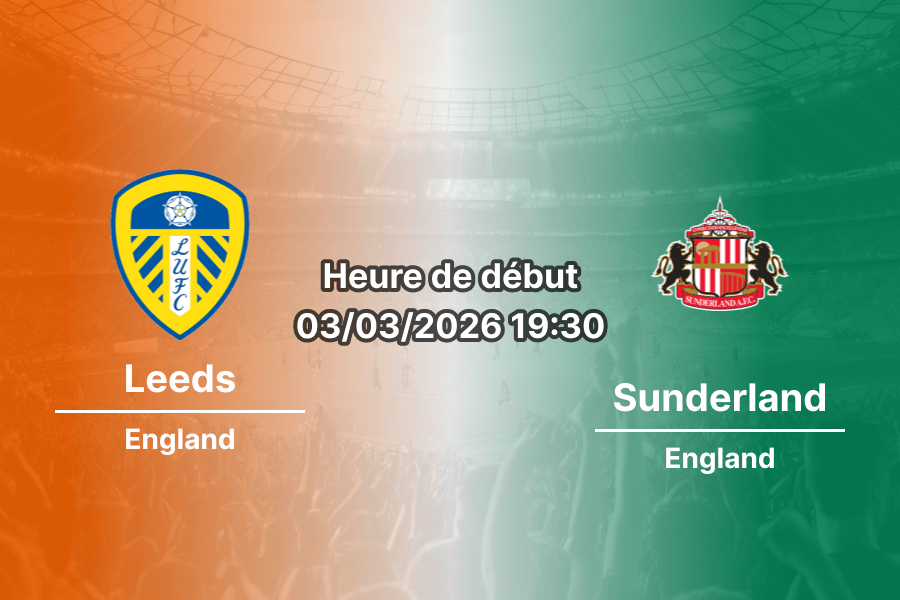 Pronostic Leeds – Sunderland