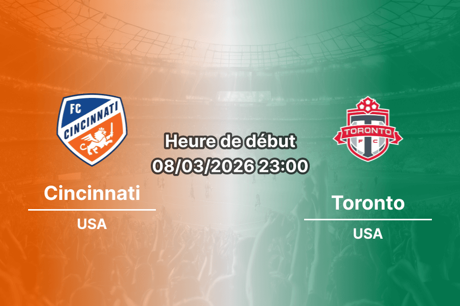 Pronostic Cincinnati – Toronto FC