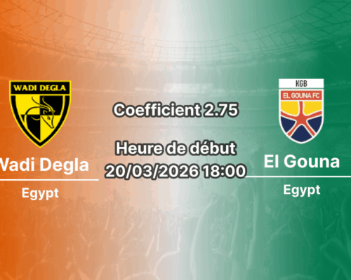 Pronostic Wadi Degla – El Gouna