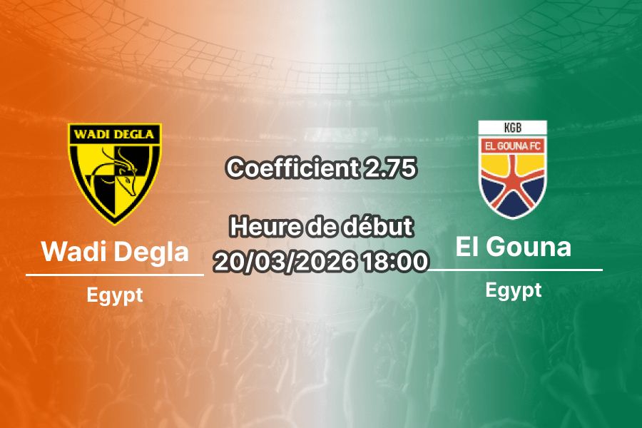 Pronostic Wadi Degla – El Gouna
